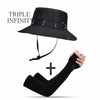 New Summer Mesh Breathable Bucket Hats Men's Outdoor Fishing Mountaineering Sun Hat Casual Foldable Adjustable Male Panama Hat