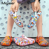 Summer Children Outdoor Sandals Boys Girls Beach Shoes Soft Non-slip Hollow Cave Shoes For Kids Baby Toddler Indoor Home Shoes