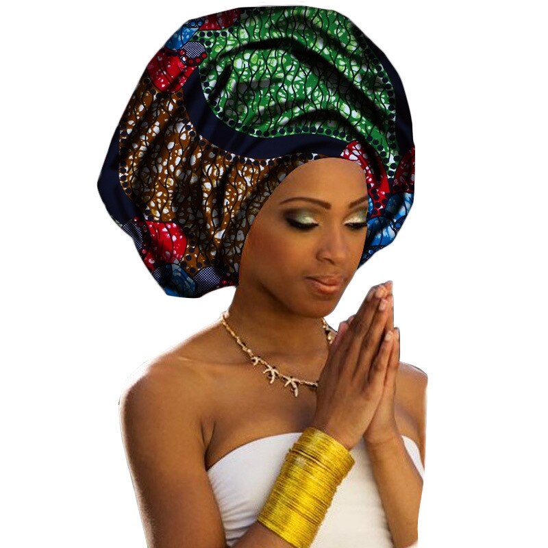 National Decorative Scarf Shawls Women African Cotton Headtie Head Wrap African Traditional Fashion Printed Ankara Headscarf