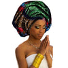 National Decorative Scarf Shawls Women African Cotton Headtie Head Wrap African Traditional Fashion Printed Ankara Headscarf
