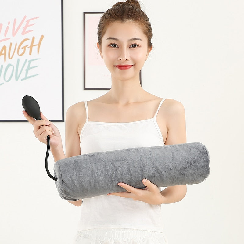 SB Cervical care Latex pillow adjustable Column new physiotherapy traction neck pillow Neck Health Care Head Leg Back Support