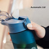 850ml/550ml Portable Tritan Material Water Bottle With Straw Outdoor Sport Fitness Drinking Bottles Sports Shaker Plastic Bottle