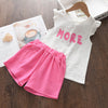Bear Leader Girls Clothing Sets New Summer Sleeveless T-shirt+Print Bow Skirt 2Pcs for Kids Clothing Sets Baby Clothes Outfits