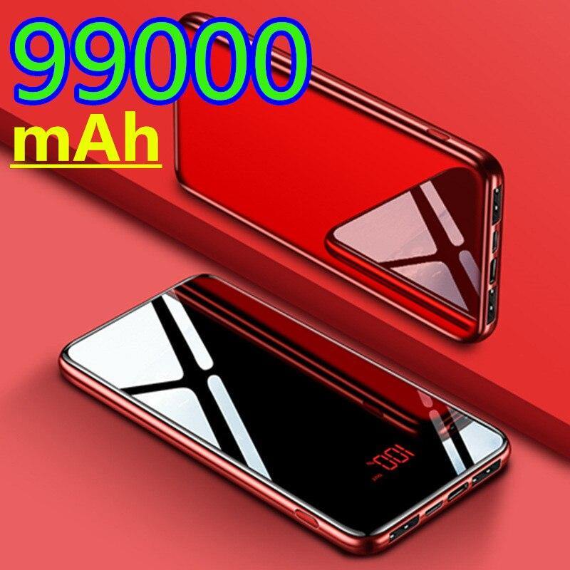 Power Bank 99000mAh Quick Charge Dual USB Large Capacity Fast Charging Portable Powerbank for IPhone Xiaomi Samsung - Surprise store