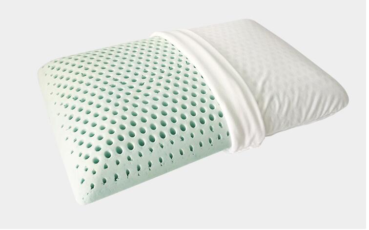 Thailand Natural Latex Bed Cervical Pillow Health Care Orthopedic Pillow for Neck Dunlopillo Latex Foam Pillow Sleeping Almohada