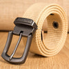 Military Tactical Belt Men Canvas Belts for Jeans Male Casual Metal Pin Detachable Buckle Straps Belt ceintures 140 150 160 cm