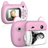 Child Instant Print Camera Instant Print Camera 2.4 LCD Screen Toy Gifts Komery Digital Camera Photo Video Recorder