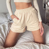 Artsu 2020 Summer Women Clothes Solid Cotton Sport Casual Shorts Women Harajuku High Waist Shorts Short Pants Ladies Autumn