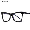 49547 TR90 Cat Eye Anti Blue Light Optical Glasses Frames Men Women TR90 Fashion Computer Eyeglasses