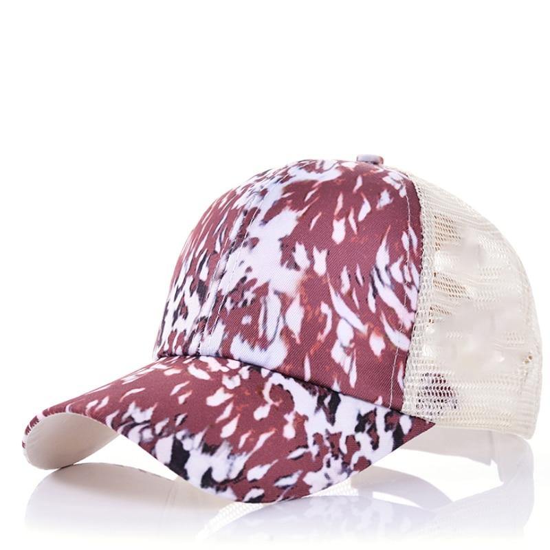 2021 Ponytail Women's Baseball Cap Women Snapback Mesh Trucker Caps Female Summer Bone Black Adjustable Hip Hop Hats Cap - Surprise store
