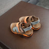 Kids Summer Shoes Children Sandals for Boys Casual Student Flat Beach Shoes Kids Outdoor Soft Non-slip Leather Sandals B0002