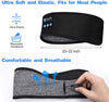 Wireless Bluetooth 5.0 Music Headband Sleep Headphones MIC Hat Man Women Hands-free Sleeping Sports Earphone for Side Sleepers