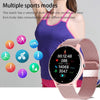 LIGE 2021 New Women Smart Watch Men Real-Time Activity Tracker Heart Rate Monitor Sports Ladies Smart Watch Men For Android IOS