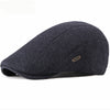HT2646 Beret Cap New Autumn Winter Hat Caps for Men Women Adjustable Ivy Newsboy Flat Cap High Quality Solid Knitted Hat Berets