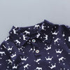 Baby Boy Clothing Sets Summer Toddler Boys Short Sleeve Crown Pattern Shirt Tops+ Denim Pants Kids Clothes Set Newborn Outfits