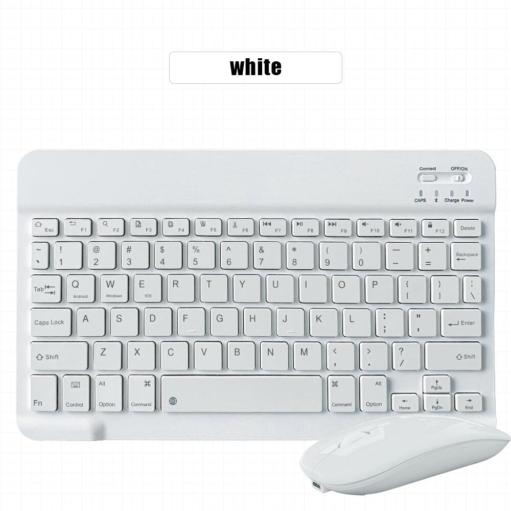 Wireless Bluetooth keyboard mouse for iPad 9.7 10.2 air 4 pro 11 for laptop bluetooth keyboard notebook for tablet samsung xiaom