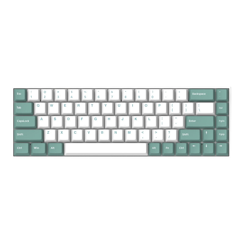 FL ESPORTS 68 Keys Hot Swap Socket Gaming Mechanical Keyboard Kailh box switch inside for PC Laptop Office Work