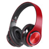 B39 Bluetooth Headphones Portable Folding Headset mp3 player With Microphone LED Colorful Lights wireless Headphone - Surprise store