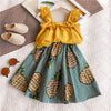 Children Clothing 2020 Summer Toddler Girls Clothes T-shirt+Skirt Outfit Kids Tracksuit Suits For Girls Clothing Sets 5 6 7 Year