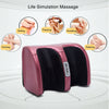 110-240V Electric Heating Foot Body Massager Relaxation Kneading Roller Vibrator Machine Reflexology Calf Leg Pain Relief Relax