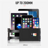 Car Phone Holder 360 Rotation Computer Stand Support Smartphone Voiture Push-on Car Seat Back Bracket Car Accessories Interior