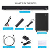 120W Home Theater Sound System Soundbar 2.1 TV Bluetooth Speaker Support Optical AUX Coaxial Sound Bar Subwoofer Speakers For TV - Surprise store