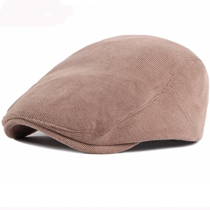 HT2904 Berets Candy Colors Ivy Newsboy Flat Cap Spring Autumn Hats for Men Women Solid Artist Painter Hat Adjustable Beret Cap