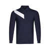 Golf shirts 2021 men's spring fashion long sleeve 95% polyester 5% spandex blank golf polo shirts for promotion - Surprise store