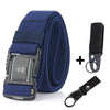 Elastic Men Belt Alloy Magnetic Buckle Outdoor Working Tactical Belt For Jeans Pants Casual Stretch Overalls Male Waist Belt New