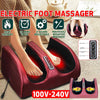110-240V Electric Heating Foot Body Massager Relaxation Kneading Roller Vibrator Machine Reflexology Calf Leg Pain Relief Relax
