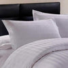 22 50*80/58*88cm Hotel Supplies Home Bedding Cotton Pure White Encryption Pillowcase Satin Pillow Case High Quality