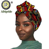2020 African New Fashion Headwrap Women Cotton Wax Fabric Traditional Headtie Scarf Turban pure Cotton Wax AFRIPRIDE S001
