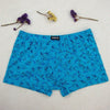 4Pcs/Lot Men'S Underwear Shorts Boxer Shorts 95% Cotton Mid-Waist Printed Large Size Fatty Men'S Shorts