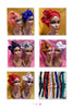 Shining Sequins Muslim Turban Cap Women Sequence Ready Female Head Wraps African Auto Gele Aso Oke Headwear Already Made Headtie