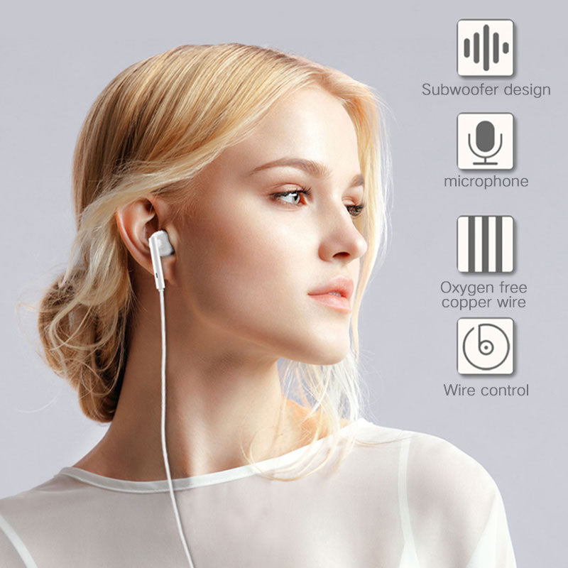 Huawei AM116 Earphone Original with Mic Volume Control Speaker Metal headset for HUAWEI P7 P8 P9 Lite P10 Plus Honor 5X 6X Mate