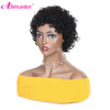 Pixie Cut Wig Human Hair Short Curly Human Hair Wigs Cheap Human Hair Wig Non Lace Wig Full Machine Made Perruque Cheveux Humain