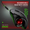 Jelly Comb Bluetooth Trackball Mouse Rechargeable 2.4G USB Wireless & Bluetooth Ergonomic Mice for Laptop Tablet PC Mac Android