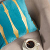 2021 Fashion Striped Pillowcase Festival Home Bronzing Sofa Cushion Cover 45x45cm Car Soft Fabric Lumbar Pillow Cases Decorative