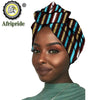 2020 African New Fashion Headwrap Women Cotton Wax Fabric Traditional Headtie Scarf Turban pure Cotton Wax AFRIPRIDE S001