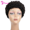 Pixie Cut Wig Human Hair Afro Kinky Curly Human Hair Wig Full Machine Made Short Wig Peruvian Hair Wigs For Women Human Hair