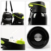 loozykit 500ml Aluminum Alloy Mountain Bike Bicycle Water Bottle Kettle Cycling Thermos Warm Keeping Water Cup Sports Bottle