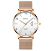 Men Watches 2021 Luxury Famous Brand Men Stainless Steel Mesh Calendar Watch Men Quartz Watch Relogio Masculino Men Wristwatch