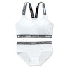 Cotton Girls Bra And Panty Sets Teenage Girls Cotton Padded Training Bra + Panties Kids Sports Bra Panties Underwear