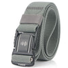 Elastic Men Belt Alloy Magnetic Buckle Outdoor Working Tactical Belt For Jeans Pants Casual Stretch Overalls Male Waist Belt New