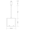 4K 1080P for iPhone to HDMI VGA AUDIO Adapter For Apple ipad ipod digital AV Adapter - Surprise store