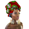 National Decorative Scarf Shawls Women African Head Wrap African Traditional Fashion Printed Ankara Cotton Headscarf