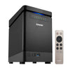 QNAP 4-Bay NAS TS-453Bmini Intel Celeron Apollo Lake J3455 Quad-core CPU, Diskless 8GB RAM, SATA 6Gb/s Storage Server - Surprise store