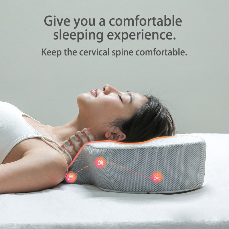 Memory Foam Bedding Pillow Neck Protection Slow Rebound Shaped Maternity Pillow For Sleeping Orthopedic Pillows Latex Pillow