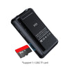 RUIZU X55 Clip Sport Bluetooth MP3 Player 8GB Mini with Screen Support TF Card,FM,Recording,E-Book,Clock,Pedometer Music Player