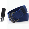 Military Equipment Belt Men Elastic Nylon Tactical Belts For Jeans Pants Solid Strap Canvas Double Ring Metal Buckle Waist Belt